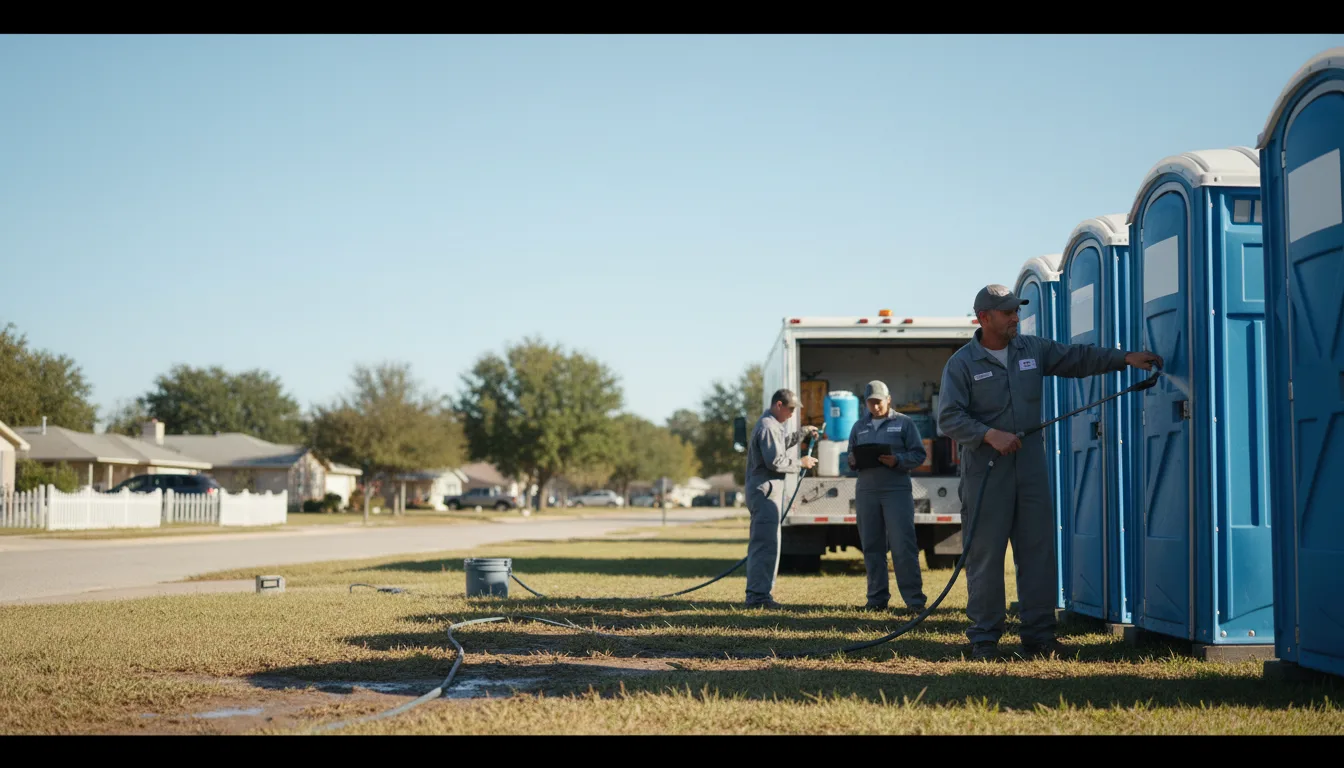 Long-Term Portable Toilet Rental in Benoit, MS near me